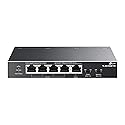TP-Link TL-SG1005P-PD 5-Port Passthrough Gigabit Ethernet Switch - 1 PoE++ in @90W, 4 PoE+ Output up to 66W, Plug & Play, Extend Mode, QoS, IGMP, Auto