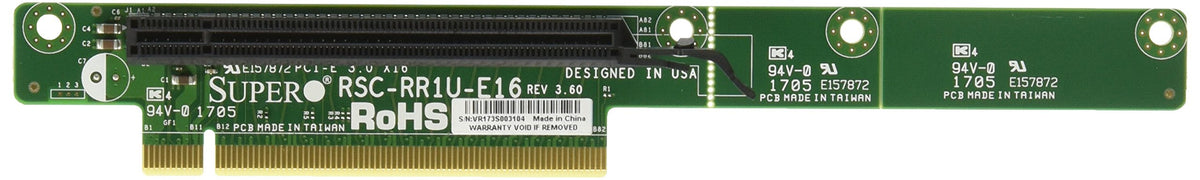 Supermicro 64bit 1U RR1U-E16 Riser Card