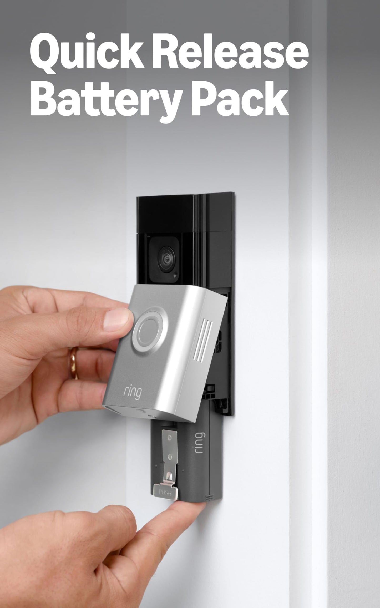 Ring Battery Doorbell Plus (newest model), Home or business security, Head-to-Toe HD+ Video, motion detection & alerts, and Two-Way Talk