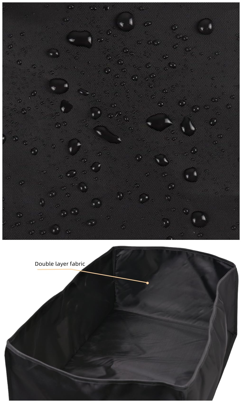 Anti-Static Waterproof Printer Dust Cover for HP Color Laserjet Pro 3201dw/M255dw/Brother HL-L3220CDW/HL-L3280CDW Wireless Printer (Black)