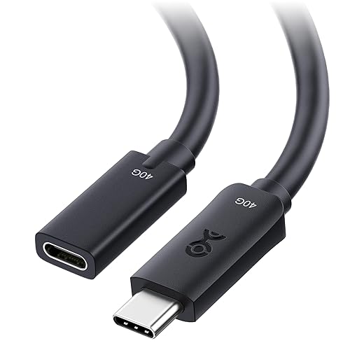 Cable Matters 40Gbps USB 4 Extension Cable - 3.3ft / 1m, True Reversible Design, Supports [8K Video, 240W Charging, 40Gbps Data Transfer] USB C