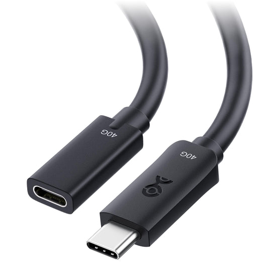 Cable Matters 40Gbps USB 4 Extension Cable - 3.3ft / 1m, True Reversible Design, Supports [8K Video, 240W Charging, 40Gbps Data Transfer] USB C