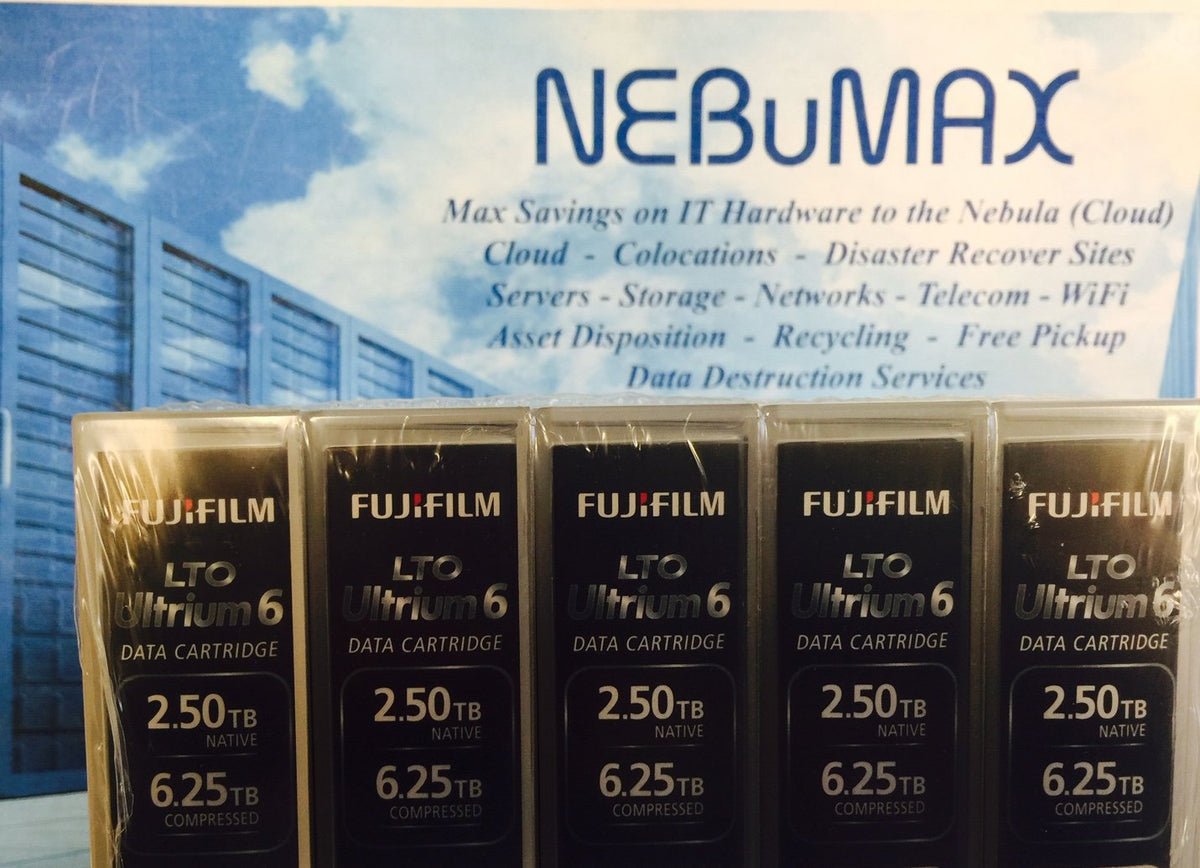 Fujifilm Lto 6 Ultrium 2.5Tb/6.25Tb Tape Cartridge Bafe