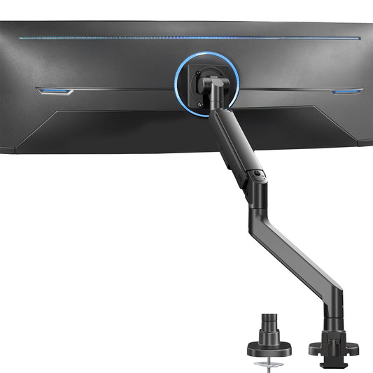 VIVO Heavy Duty Ultrawide Monitor Arm for 57 inch Screens up to 59.4 lbs, Desk Mount TV and Monitor Stand Designed for Samsung Odyssey Ark, Neo G9