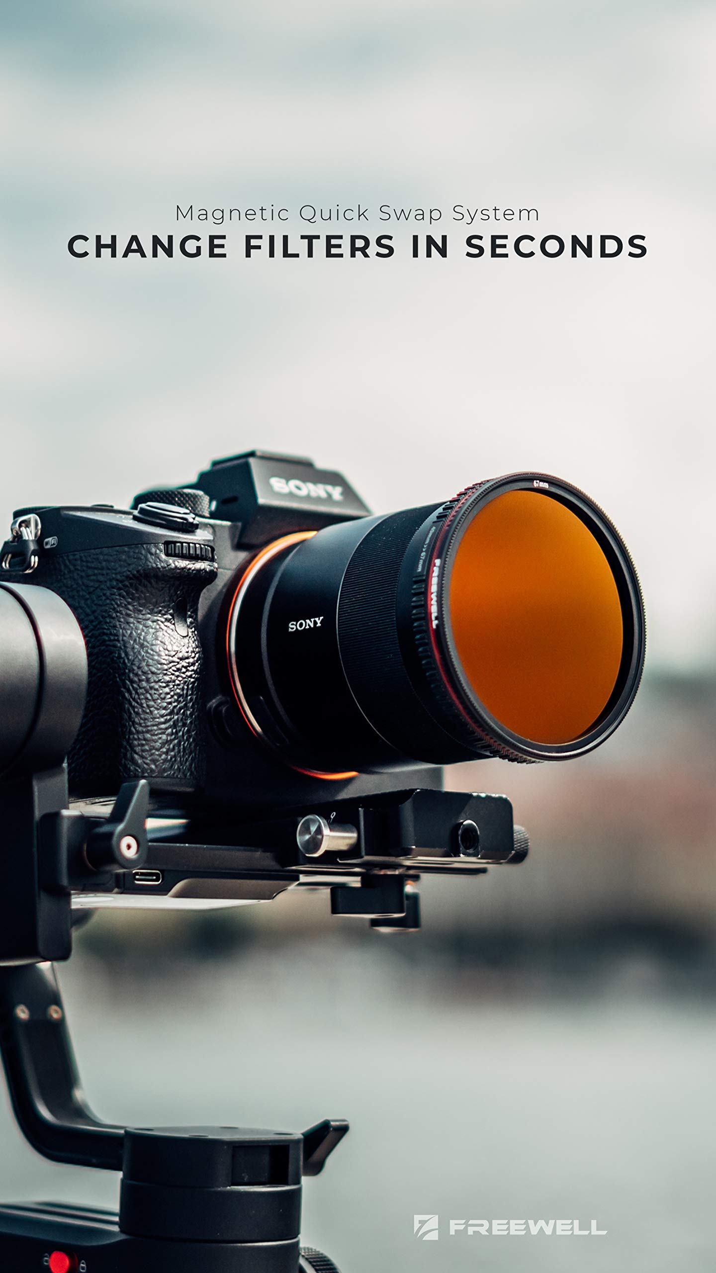 Freewell Magnetic Quick Swap System 62mm UV Camera Filters.