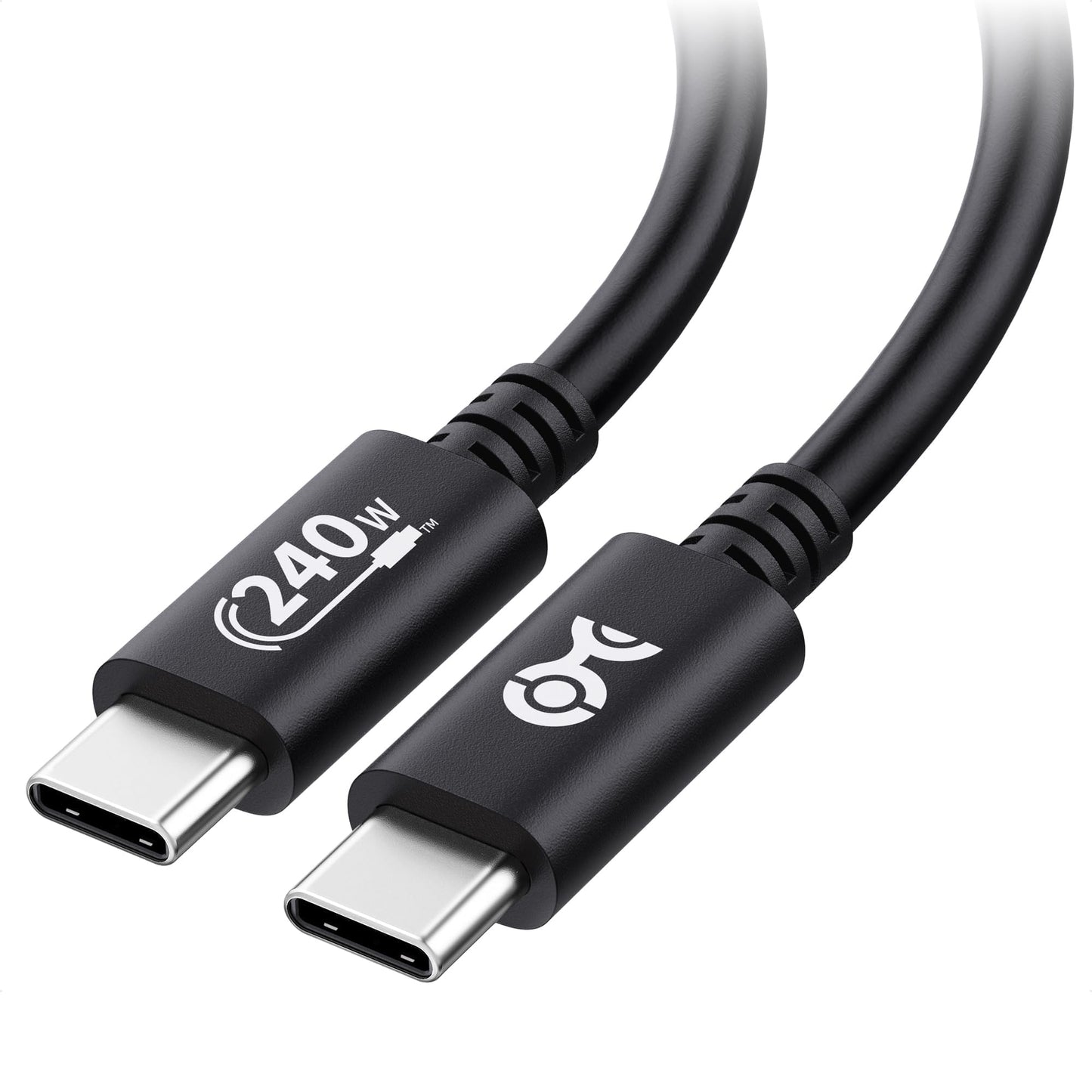 Cable Matters [USB-IF Certified] 240W USB C Cable - 6.6ft, Up to [240W Charging, 480Mbps], No Video Support, USBC Charger Cable/USBC Charging Cord
