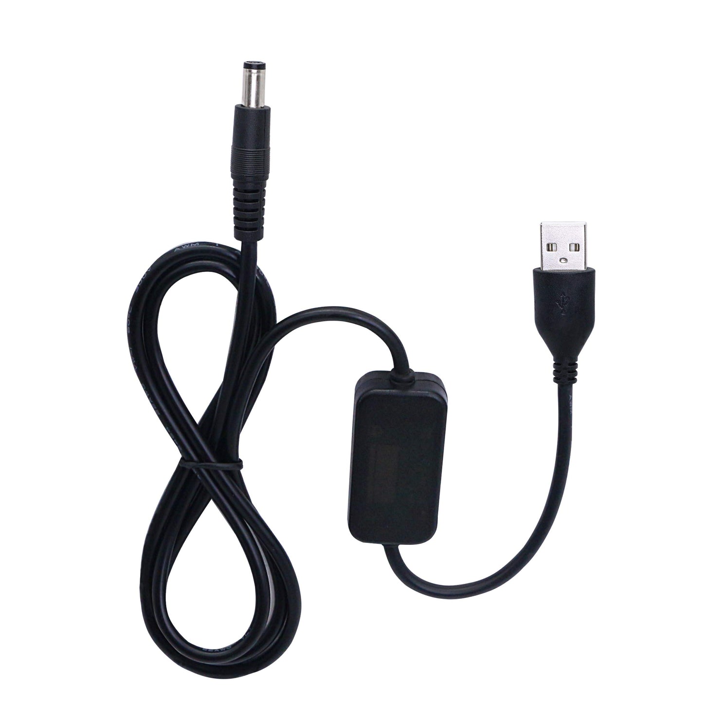 SinLoon 3.28ft USB 5V to DC 12V Converter Step Up Voltage Converter Power Cable,for Camera, Desk lamp, Speakers, Blue Tooth Headset, and Other 5V…
