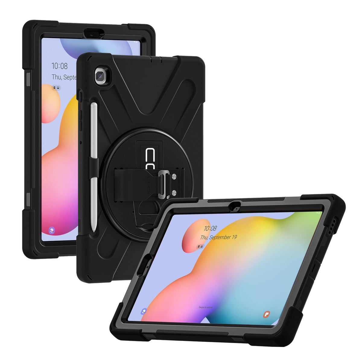 CODi Rugged Case for Samsung Galaxy Tab S6 Lite 10.4" (SM-P610/P615) | 360° Protection, Drop-Test & Fluid Contamination Certified