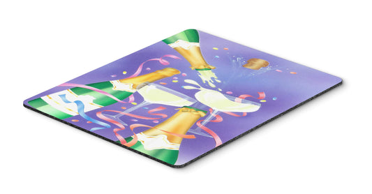 Caroline's Treasures APH8555MP Celebrate New Years Toast Mouse Pad, Hot Pad or Trivet, Large, Multicolor