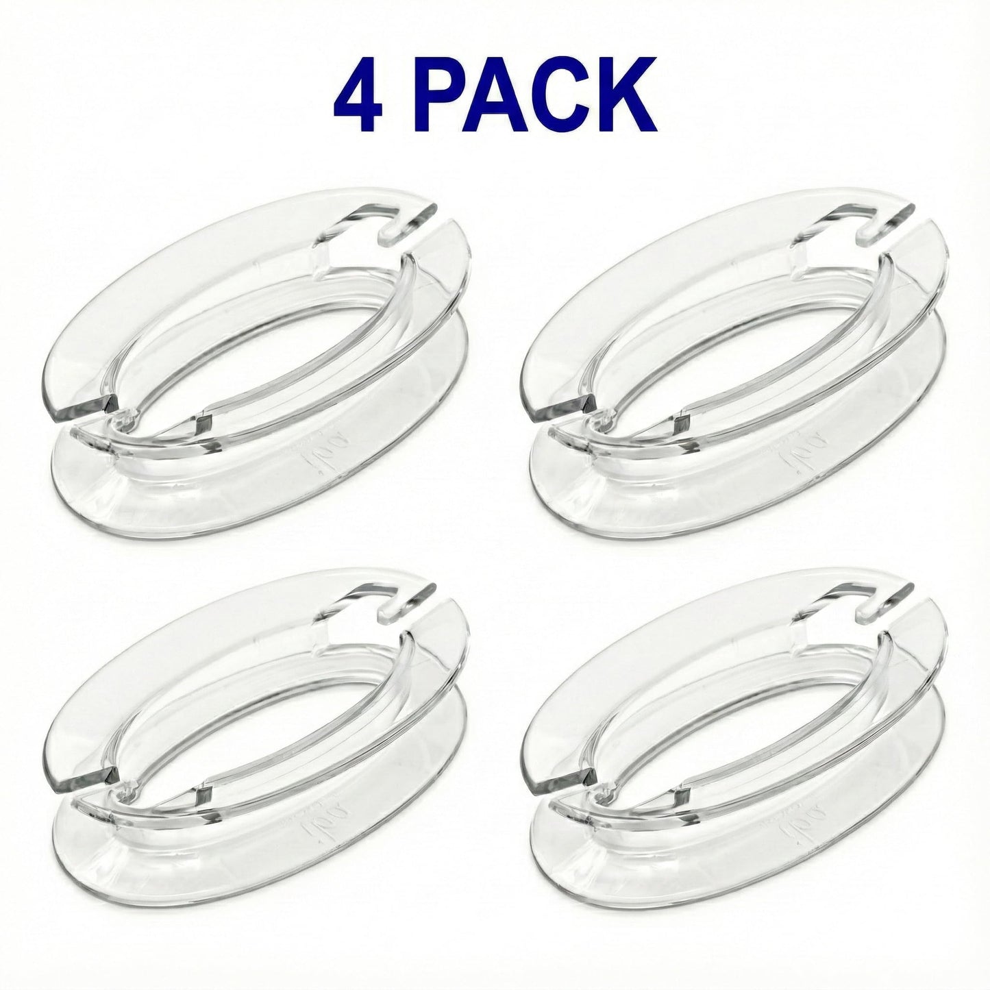Iba Innovations Blind Cord Winder (4 - Pack) - No Wall Damage Safety Blind Cord Wrap Cleat Alternative