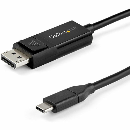StarTech 3ft Bidirectional USB-C to DisplayPort Cable, 8K (CDP2DP141MBD)