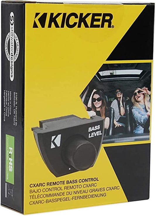 Kicker 46CXARC CXARC Remote Control for Kicker 46CX Series Amps (Renewed)