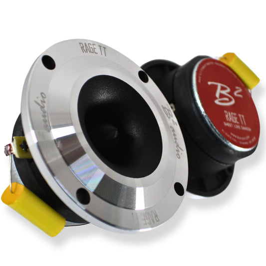 B2 Audio Rage Series Pair of 30 Watt RMS 4-Ohm 1" Voice Coil Tweeters RAGETT