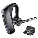Conambo K18 Bluetooth Headset V5.1, Wireless Headset with Dual Mic CVC8.0 Noise Canceling Hands Free Bluetooth Earpiece for Trucker Work Cell Phone