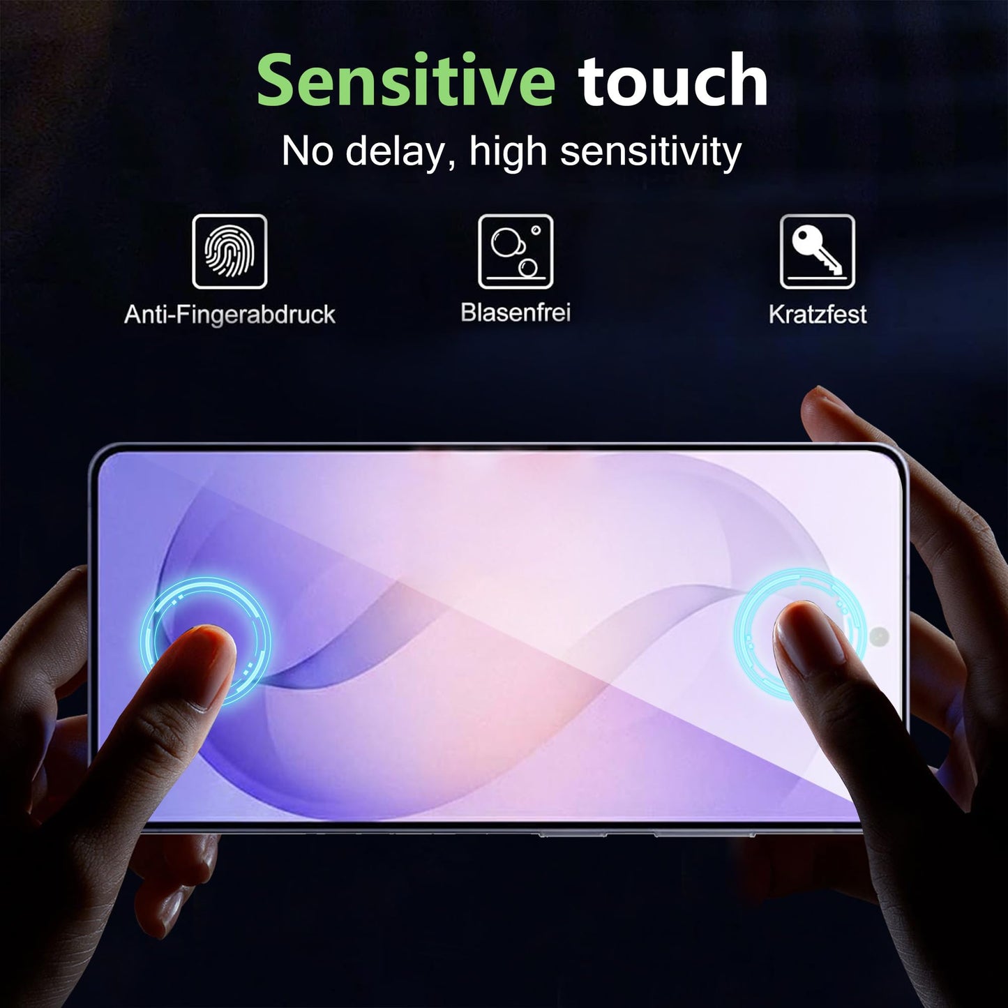 Suttkue for Samsung Galaxy S26 ultra Screen Protector?Back Screen Protector?Camera Lens Protector,9H Hardness,HD-Tempered Glass,Case Friendly,(2+2+1