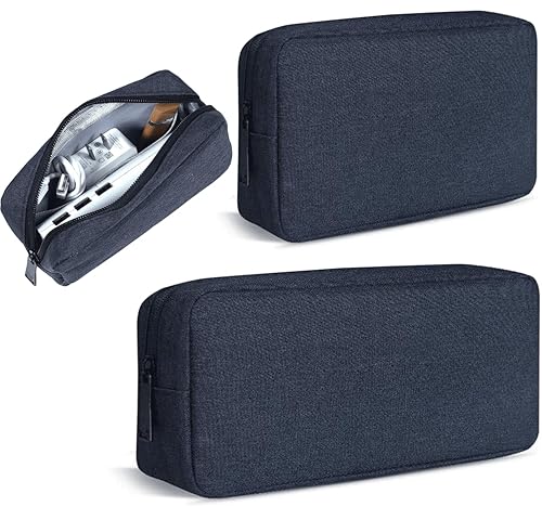 CAAORDKSO Electronic Organizer Accessory Pouch, Travel Electronic Accessories Storage Case Cable Organizer Bag for MacBook Charger, Power Bank, Hard