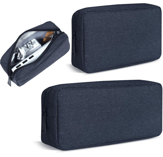 CAAORDKSO Electronic Organizer Accessory Pouch, Travel Electronic Accessories Storage Case Cable Organizer Bag for MacBook Charger, Power Bank, Hard