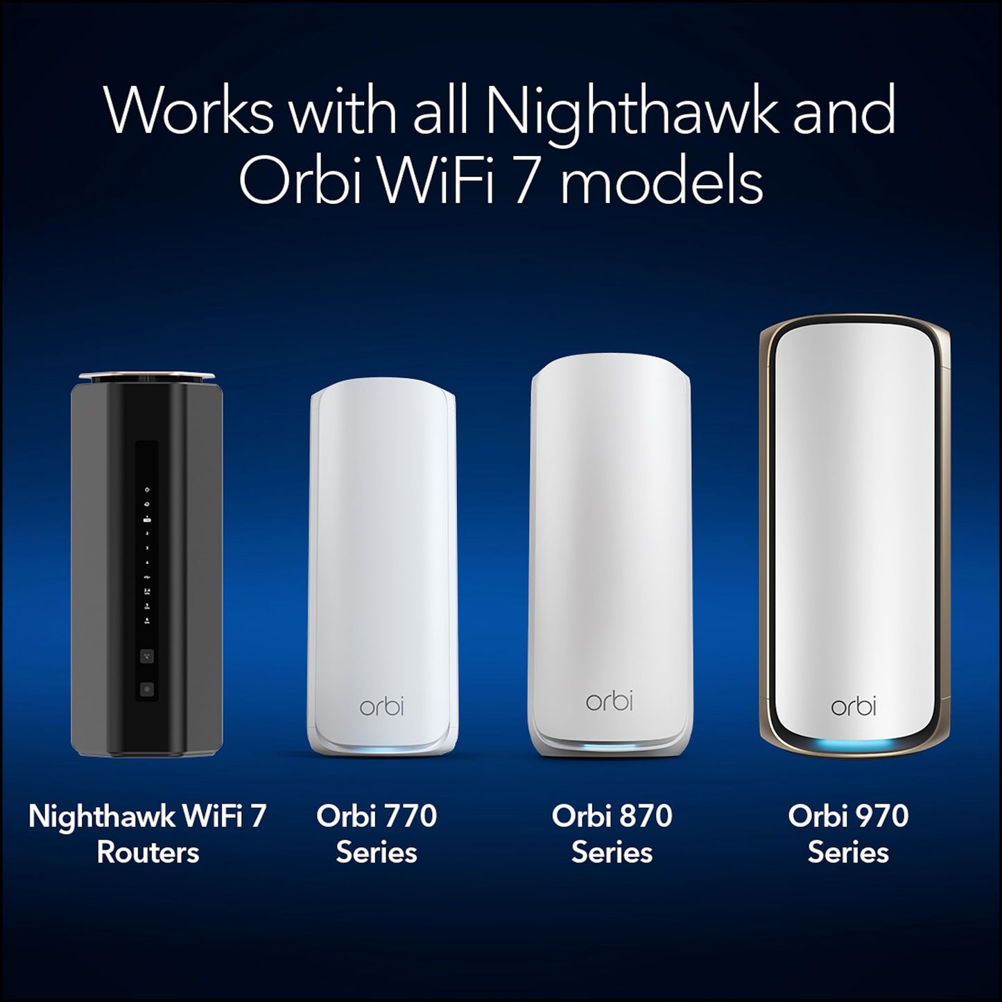 NETGEAR WiFi 7 Wall Mount Kit (RBEWMB-10000S) Compatible with Nighthawk & Orbi WiFi 7 Systems, Black