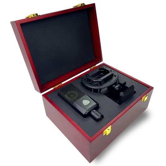 Wooden Microphone Case For Lewitt LCT 240 Pro/440 Pure | Wooden Microphone Box Protective Hard Case For Lewitt | Prevent Scratches, Dents, Dust &