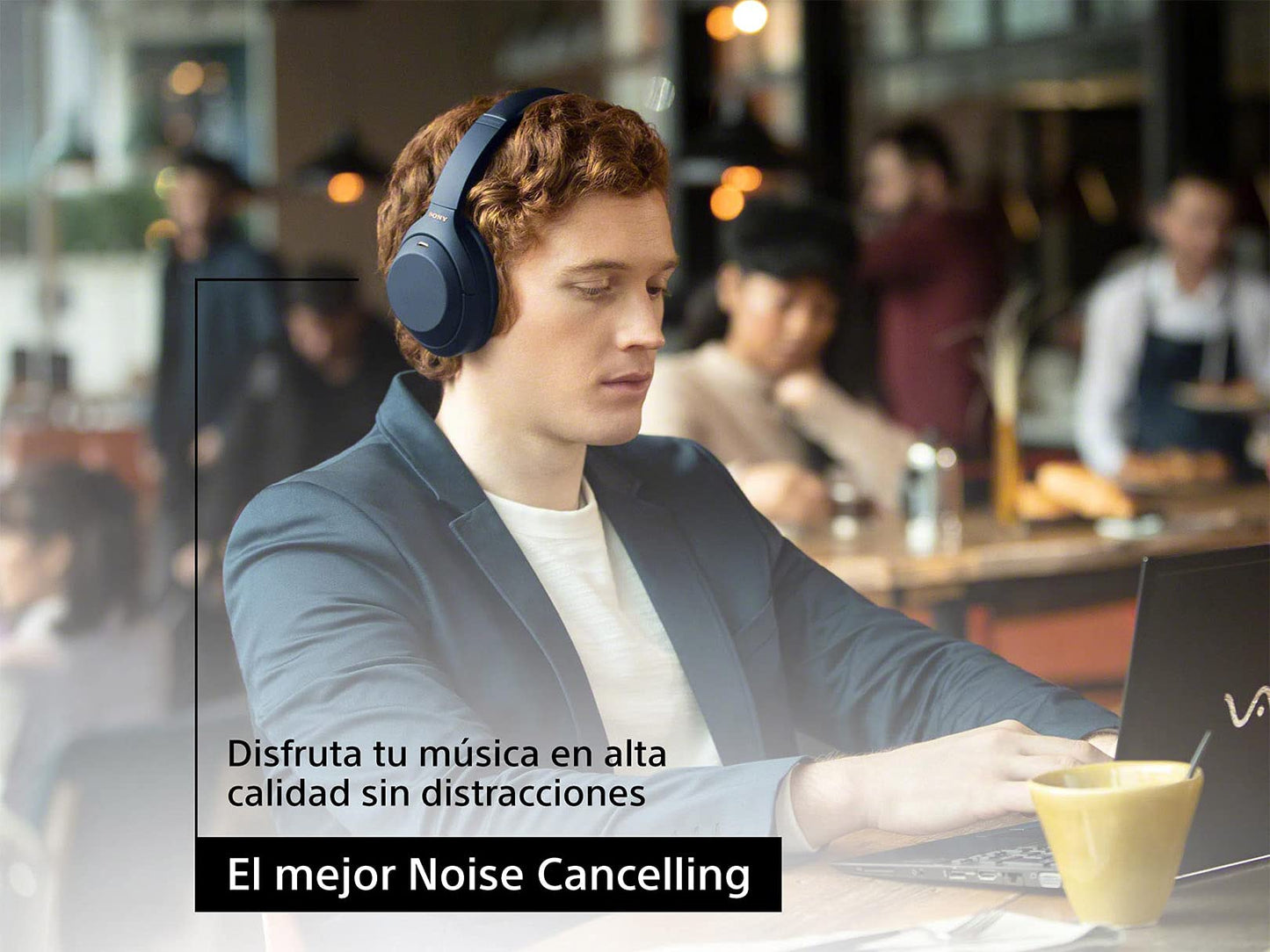 Sony WH-1000XM4 Noise Cancelling Wireless Headphones - 30hr Battery Life - Over Ear Style - Optimised for Alexa and Google Assistant - Built-in mic…