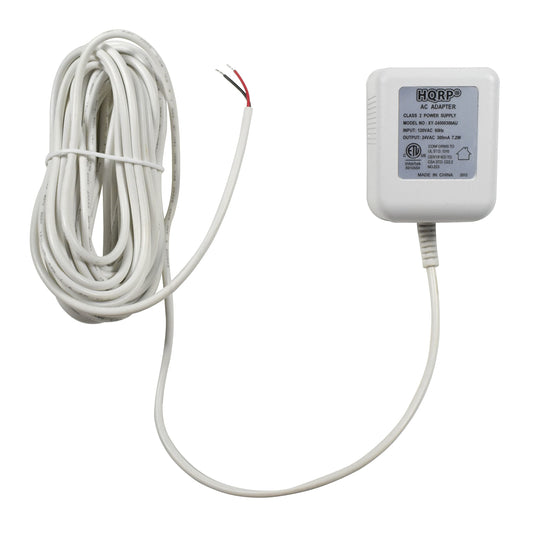 HQRP C Wire Adapter 24V AC Transformer - 25 ft Cable - ETL Listed - Compatible with Ecobee Nest Honeywell Emerson Smart Thermostats and Ring Wyze…