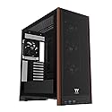 Thermaltake S370 WS; Mid Tower; Wood Front Trim; 4x120mm Fans Included; 410mm GPU Clearance;up to E-ATX; Hidden Connector Support (ATX/mATX); Vertical