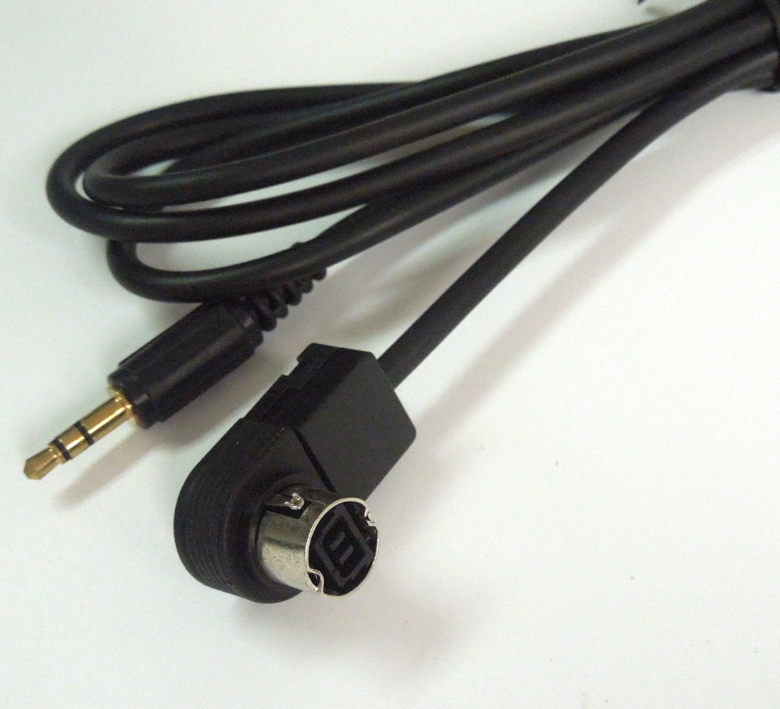 colorparts2016 Car CD Player Aux Cable 1.5 m Input Adapter Compatible with Alpine KCA-121B AI-Net CD CDA9857 CDA9886 CDA9807 CDA9805 CDA7893 IVA-D900