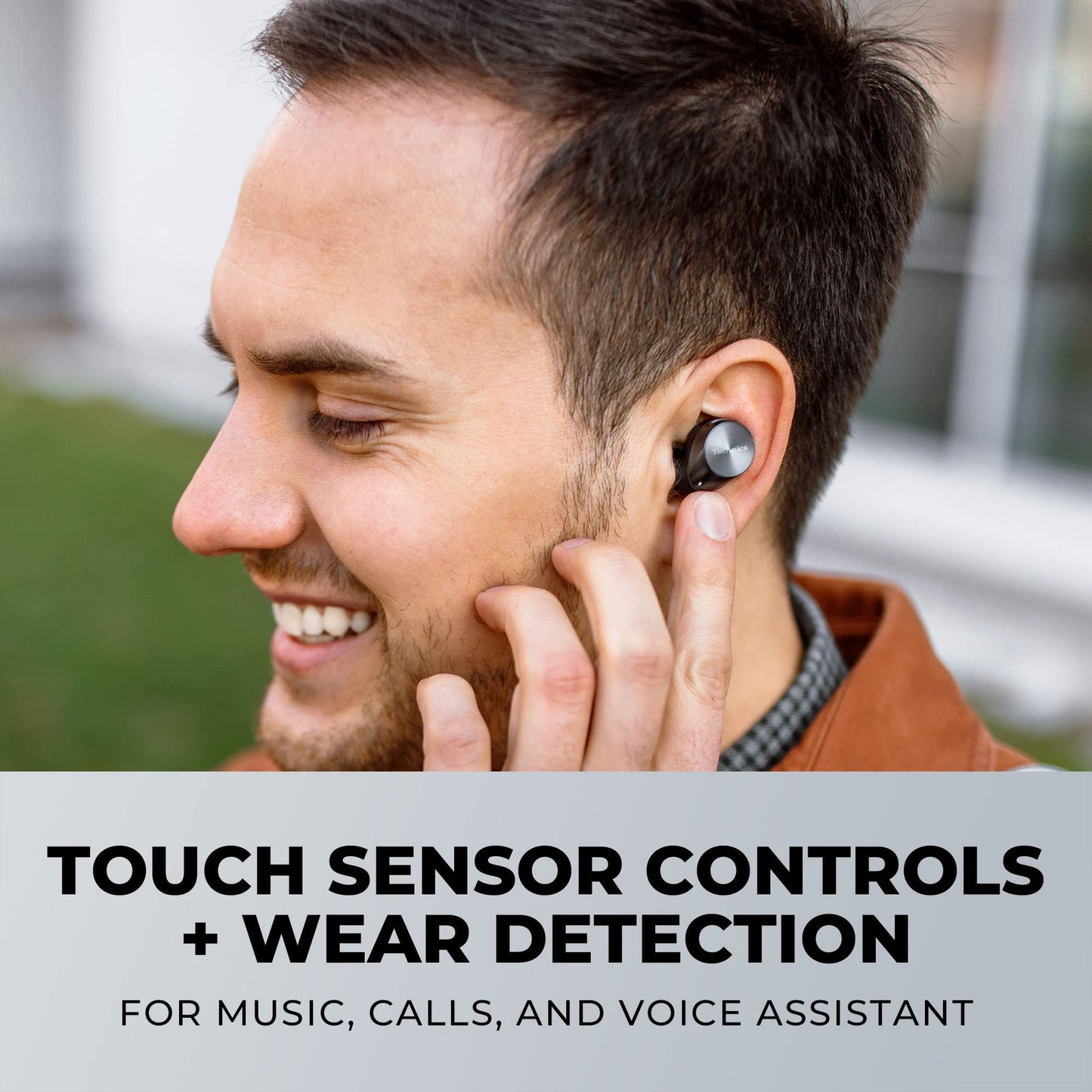 Technics HiFi True Wireless Multipoint Bluetooth Earbuds with Noise Cancelling, 3 Device Multipoint Connectivity, Wireless Charging, Impressive Call…