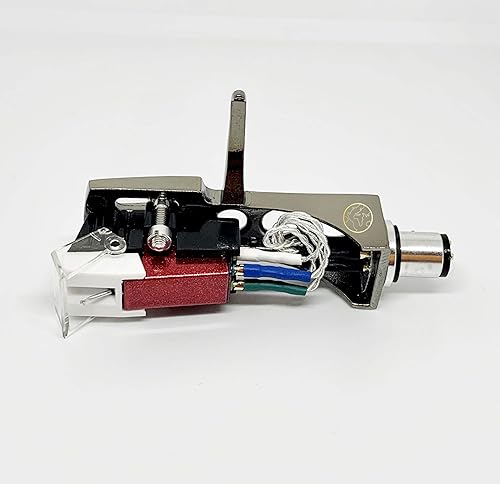 Cartridge and Stylus, needle and titanium Headshell with mounting bolts for Stanton T120, T60, T80, T90, T62, T92, ST150, T92 usb, ST100, STR8100