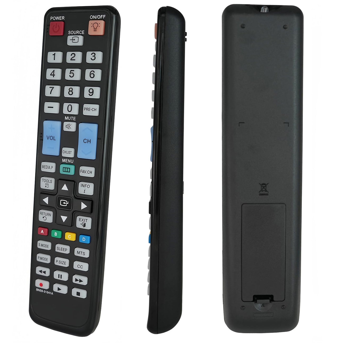 Universal Replacement Remote Controller Compatible for Samsung Smart TV UN40C6300SFXZC UN46C5000 UN46C5000QF UN46C5000QFXZA UN46C5000QFXZC