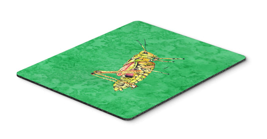Caroline's Treasures 8849MP Grasshopper on Green Mouse Pad, Hot Pad or Trivet for Home Office Gaming Working Computers Laptop Mouse Mat,Washable Large