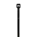 Panduit PLT1M-M30 Cable Tie, Miniature, Heat Stabilized Nylon 6.6, 3.9-Inch Length, Black (1,000-Pack)