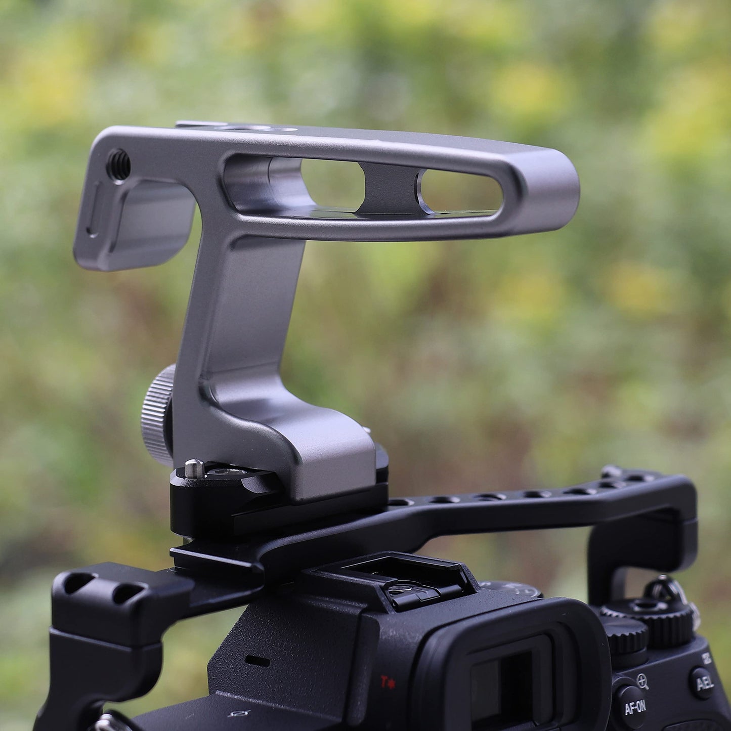 Foto4easy Universal Quick Release NATO Rail 50mm for NATO Clamp TOP Handle Camera Cage