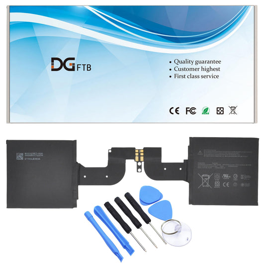 DGFTB DYNH01 New Battery Replacement for Microsoft Surface Book 2 15 inch 15" 1813 1793 Series 2ICP4/75/77 7.57V 23.2Wh/3070mAh with Tool (Not