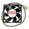 New Silent Cooling Fan for DAZA0515RCU DC13.6V 0.20A 5CM 5015 Size: 50×50×15mm 4-pin 4-Wire.