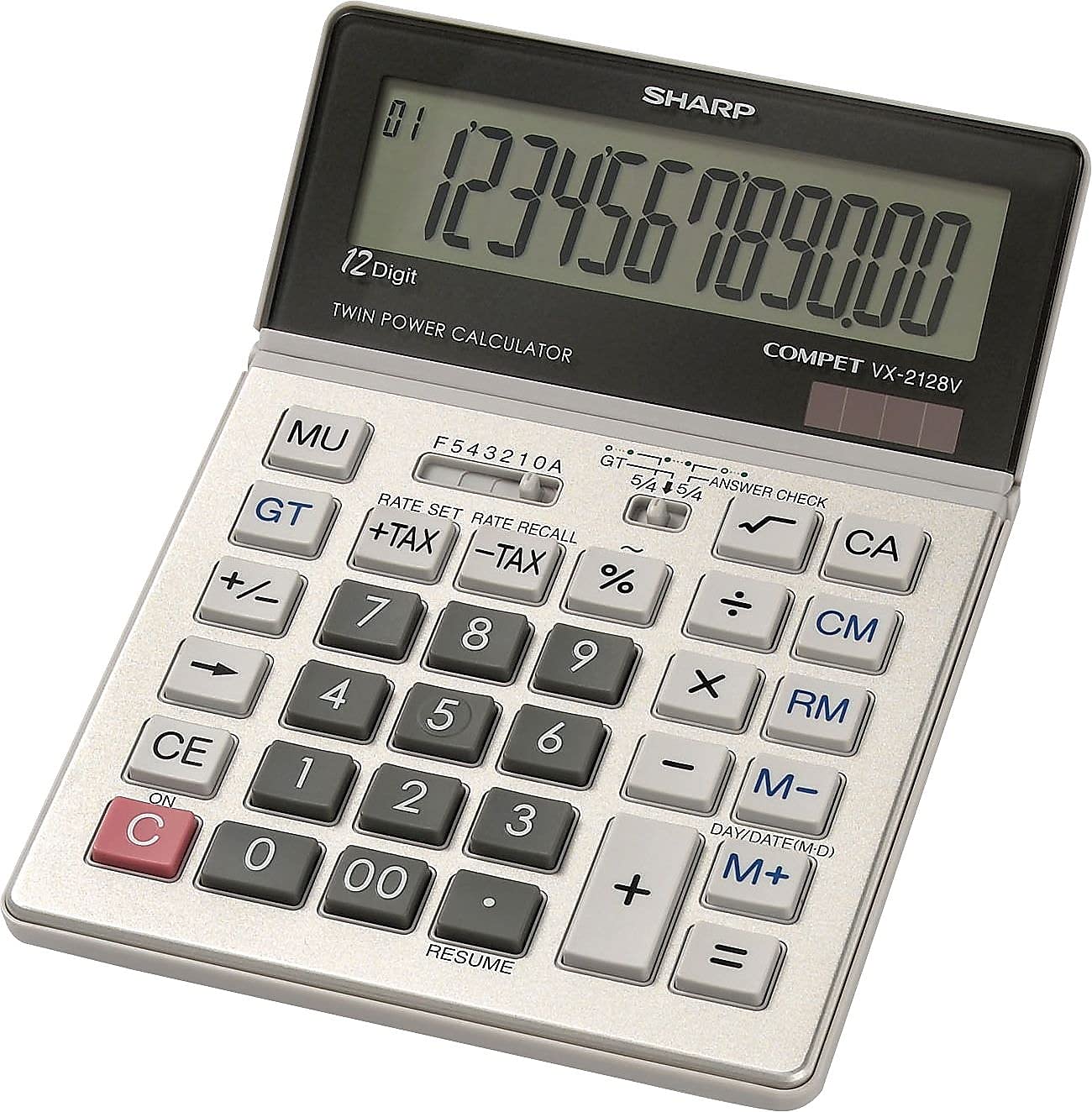 SHRVX2128V - Sharp VX2128V Commercial Desktop Calculator