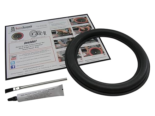 JL Audio 10 Inch Single Foam Speaker Repair Kit, 10W6v2-D4, FSK-10JLv2-1 (Single)