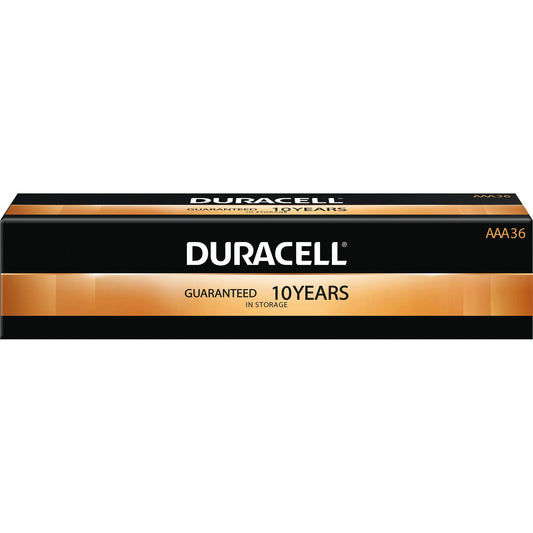 Duracell Professional MN24P36 Coppertop AAA Battery, 1.6-0.75V Operating Voltage (Pack of 36)