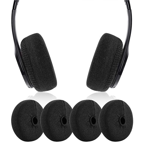 JARMOR Earpads Sweater Cover Protectors with Knit Fabric for Beats Solo 3/2, Solo HD/Mixr/EP Headphones and Other Headsets with 1.57-3.14 Inch Ear