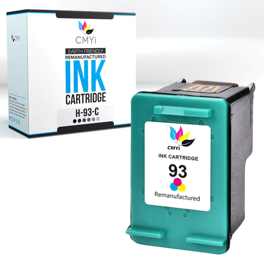 CMYi 93 Color Replacement Ink Cartridge for HP PhotoSmart C3183, C3188, C3190, C3193, C3194, C4180, PSC 1510, 1510v, 1510xi, DeskJet 5420, 5420v
