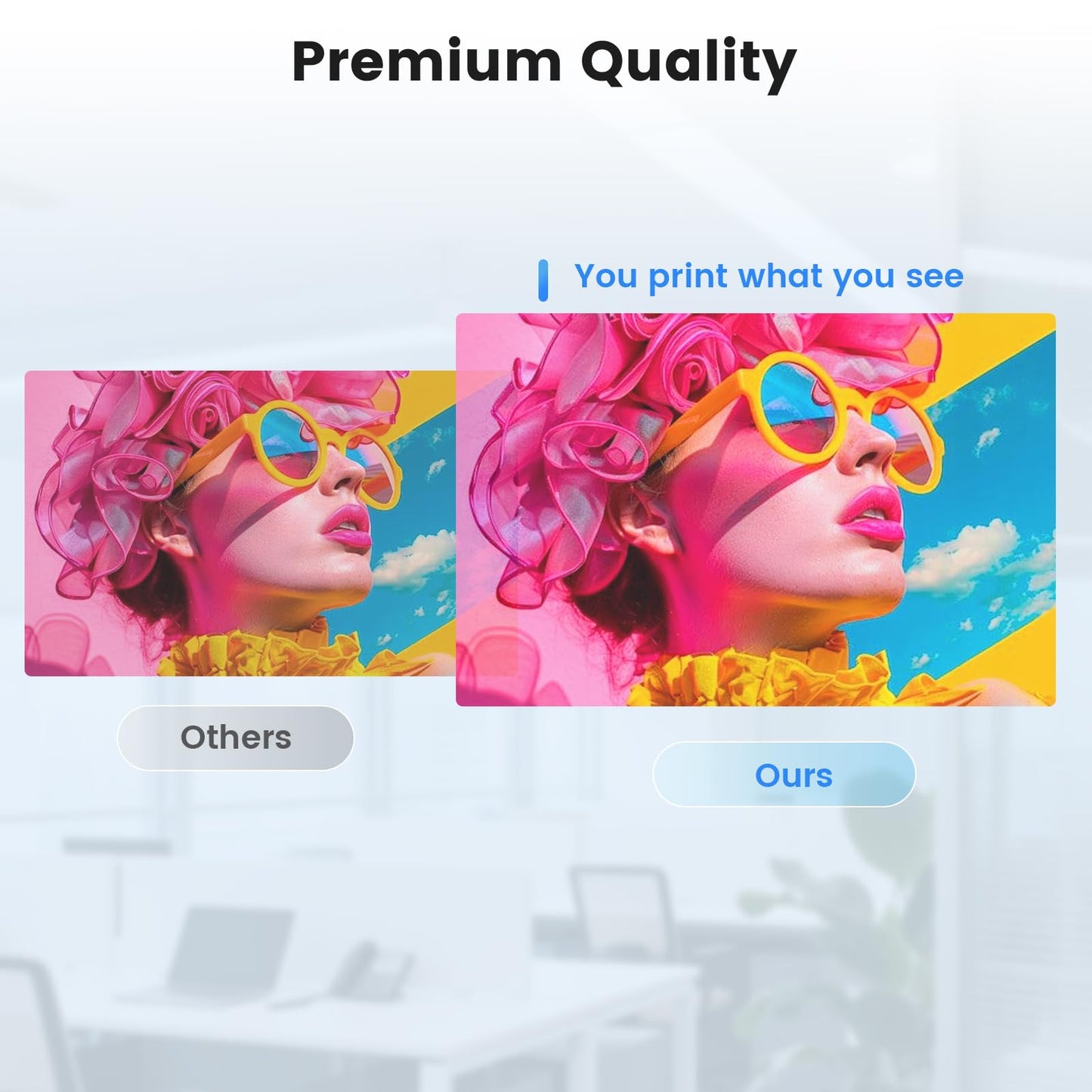 Nuvrelis Compatible 952XL Ink Cartridges 4-Pack for HP OfficeJet Pro 8710 7740 8720 8210 OfficeJet 8702 Printers (952XL)