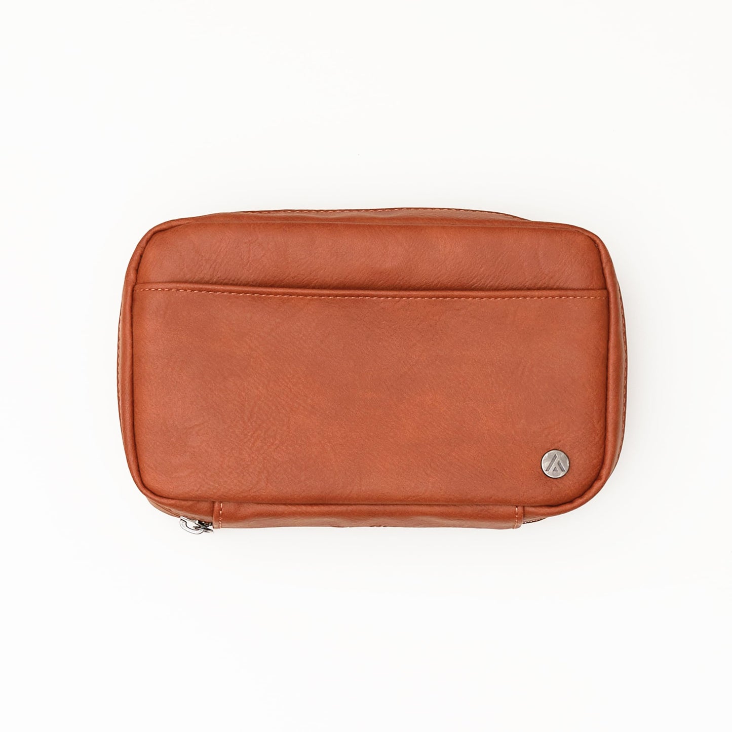 Blue Sky ASMBLD Tech Organizer, 8" x 4.5" x 2", Faux Leather, Non-Dated, Zip Closure, Travel Cable Organizer for Cords, Chargers, and Accessories (Zip