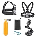 AKASO 7 in 1 Action Camera Accessories Kit for EK7000/EK7000 Pro/Brave 4/Brave 4 pro/Brave 7 LE/Brave 7/Brave 8/V50X/V50 Pro/V50 Elite/GoPro Hero 13