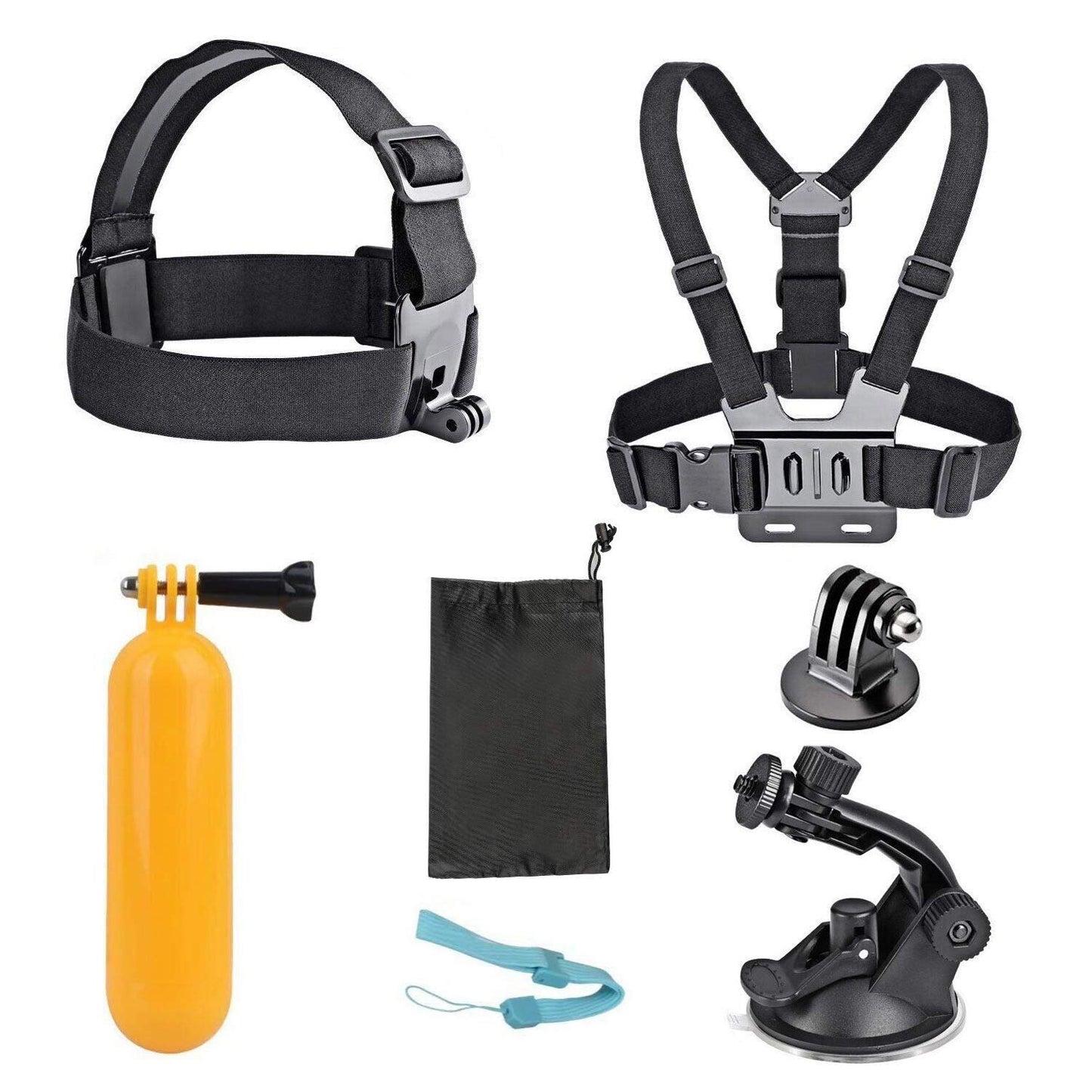 AKASO 7 in 1 Action Camera Accessories Kit for EK7000/EK7000 Pro/Brave 4/Brave 4 pro/Brave 7 LE/Brave 7/Brave 8/V50X/V50 Pro/V50 Elite/GoPro Hero 13