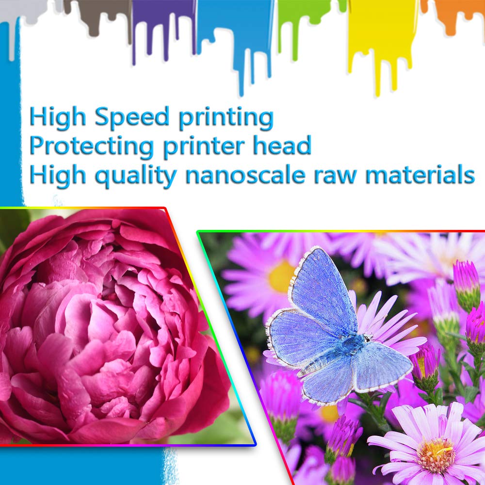 KAMOINC 63xl Ink cartridges Replacement for HP 63 Ink 63XL Ink Cartridge with Officejet 3830 3831 3833 4655 Envy 4510 4520 Deskjet 3630 3632 3634 3636