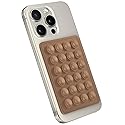 StickyGrippy Suction Phone Case Mount, Sillicon Adhesive Phone Accessory for iPhone and Android, Hands-Free Fidget Toy Mirror Shower Phone Holder