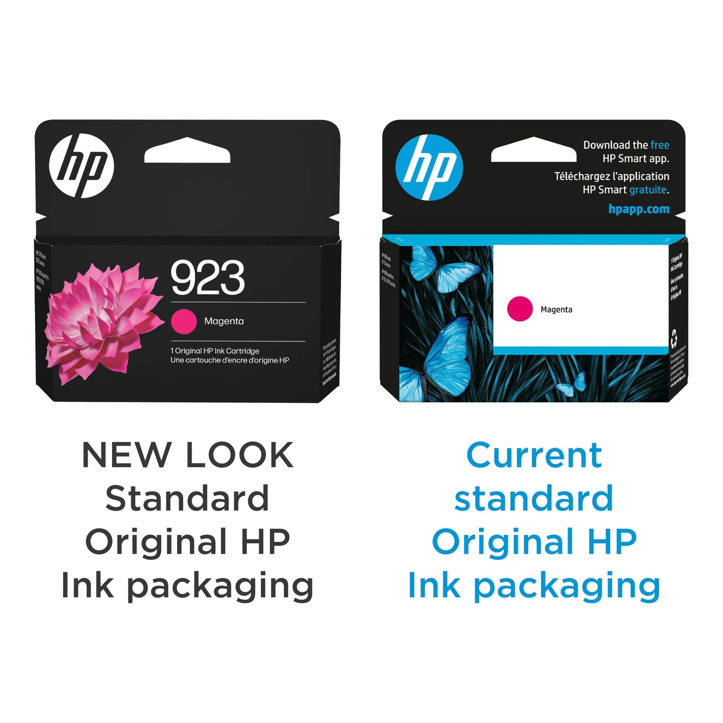 HP 923 Magenta Ink Cartridge | Works with OfficeJet 8120, Pro 8130 Series | 4K0T1LN