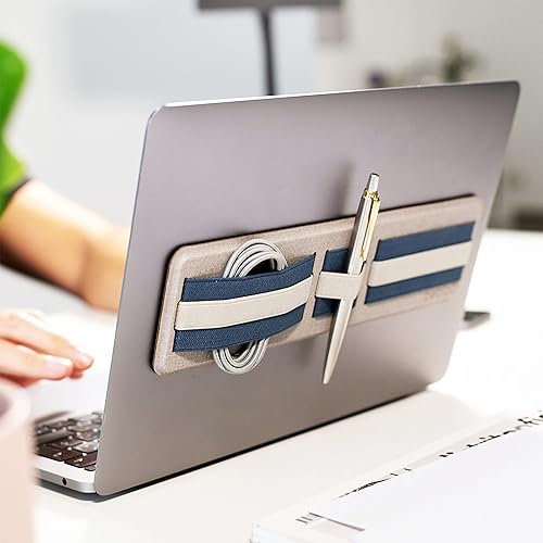SHIFT Adhesive Portable Tech Organizer for laptops, notebooks, Backpack insert | Computer Accessories | External HD Holder. Stick-On | Sleeve | Fits