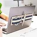 SHIFT Adhesive Portable Tech Organizer for laptops, notebooks, Backpack insert | Computer Accessories | External HD Holder. Stick-On | Sleeve | Fits
