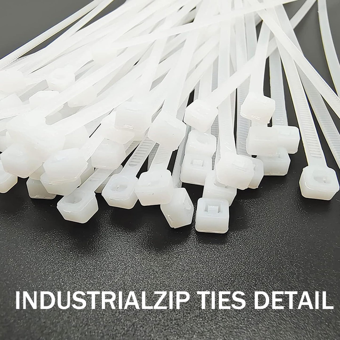 Magicorange Zip Ties 1000 Pack, 6 inch Cable Tie Self Locking Wire Cable Zip Nylon Zip Tie (White)